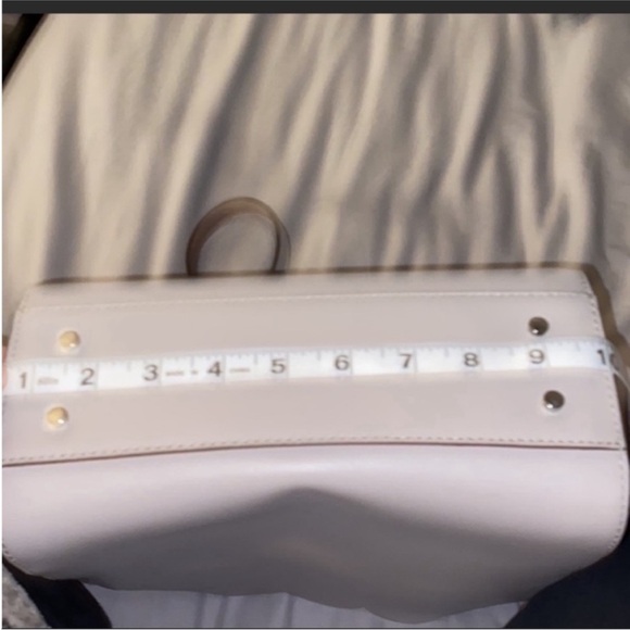 Kate Spade Scalloped Mini Lavender Crossbody Tote Bag - Picture 11 of 13